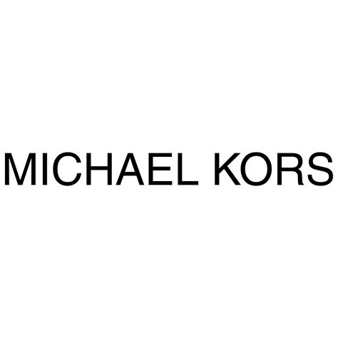 michael kors white logo png.